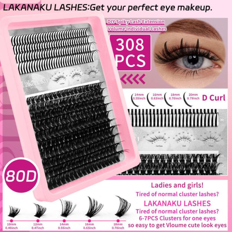 Eyelash Extension Individual - 1 Zestaw DIY Pojedyncze Rzęsy Wispy