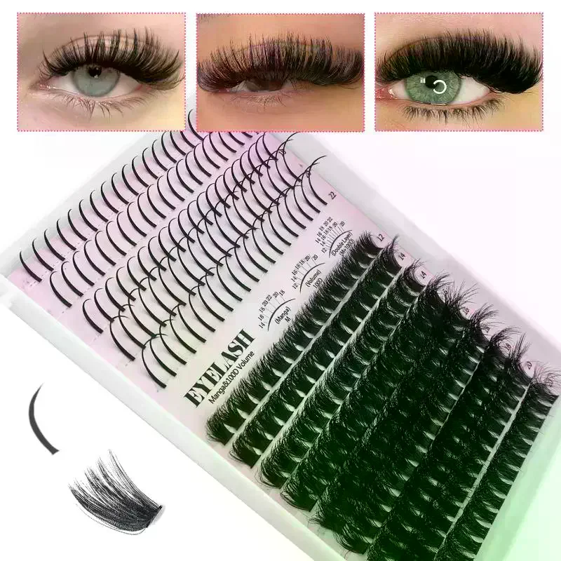 Eyelash Extension Individual - Zestaw Kępek Rzęs, Rzęsy w Kępkach,
