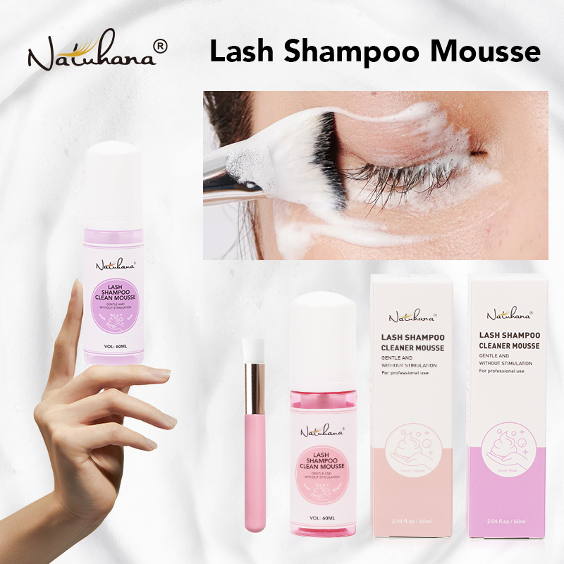 Eyelash Extension London - Natuhana 60ml szampon do przedłużania rzęs