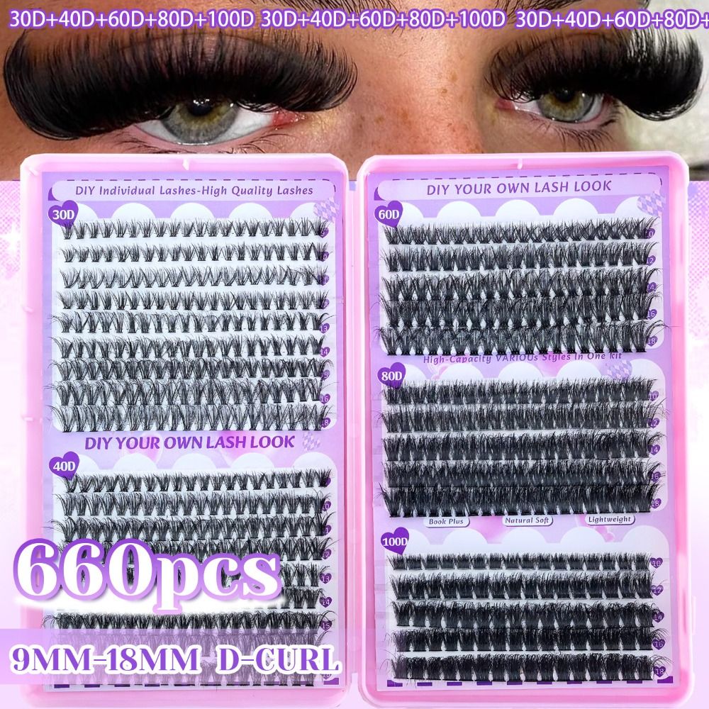 Sztuczne rzęsy o długości 9-18 – Eyelash Extension Wispy recenzja i cena