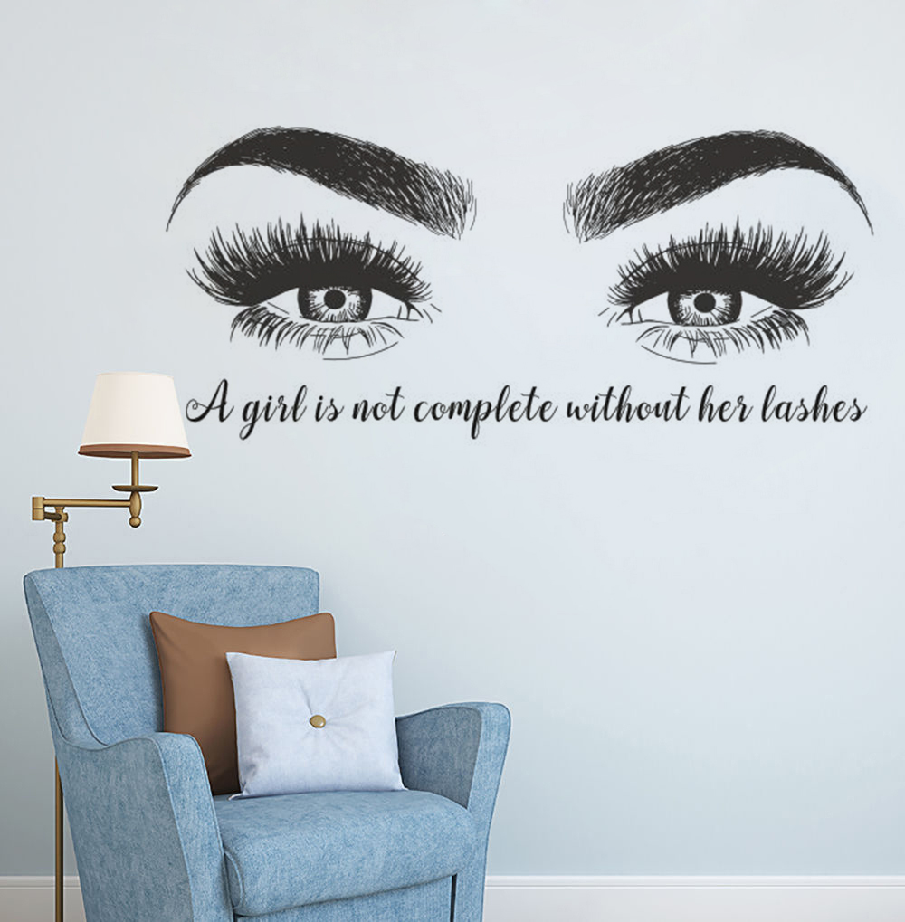 Rzęsy brwi winylu naklejki ści – Eyelash Extension Quotes recenzja i cena