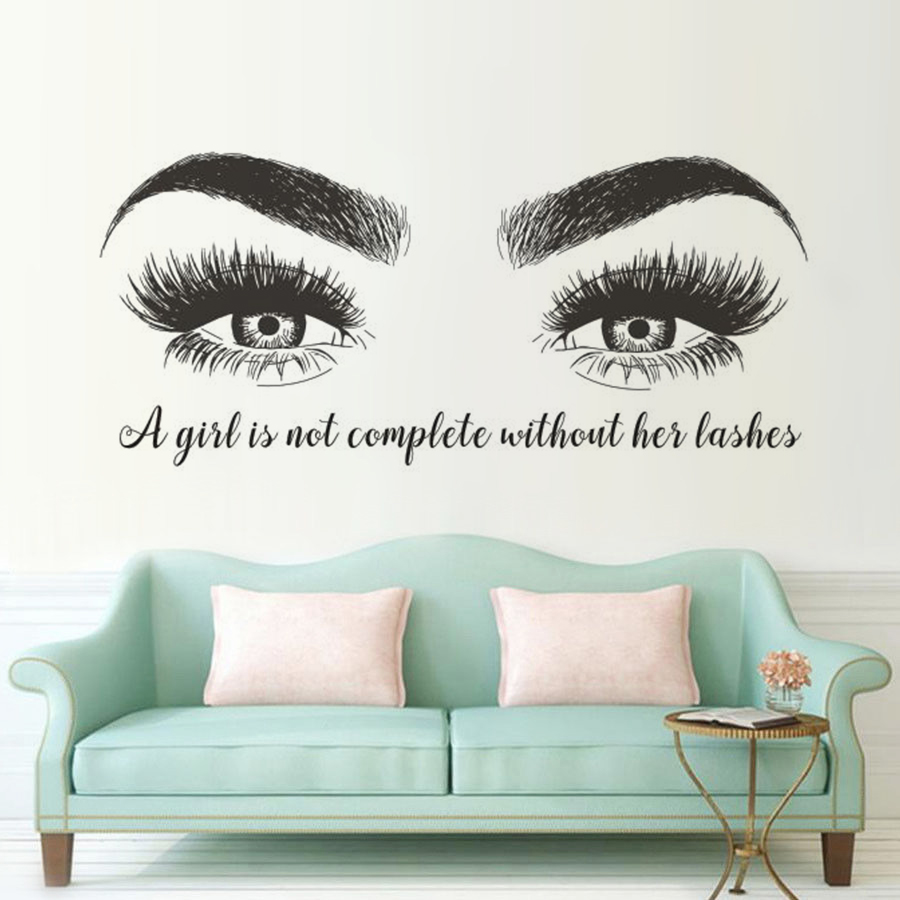 Rzęsy brwi winylu naklejki ści – Eyelash Extension Quotes recenzja i cena