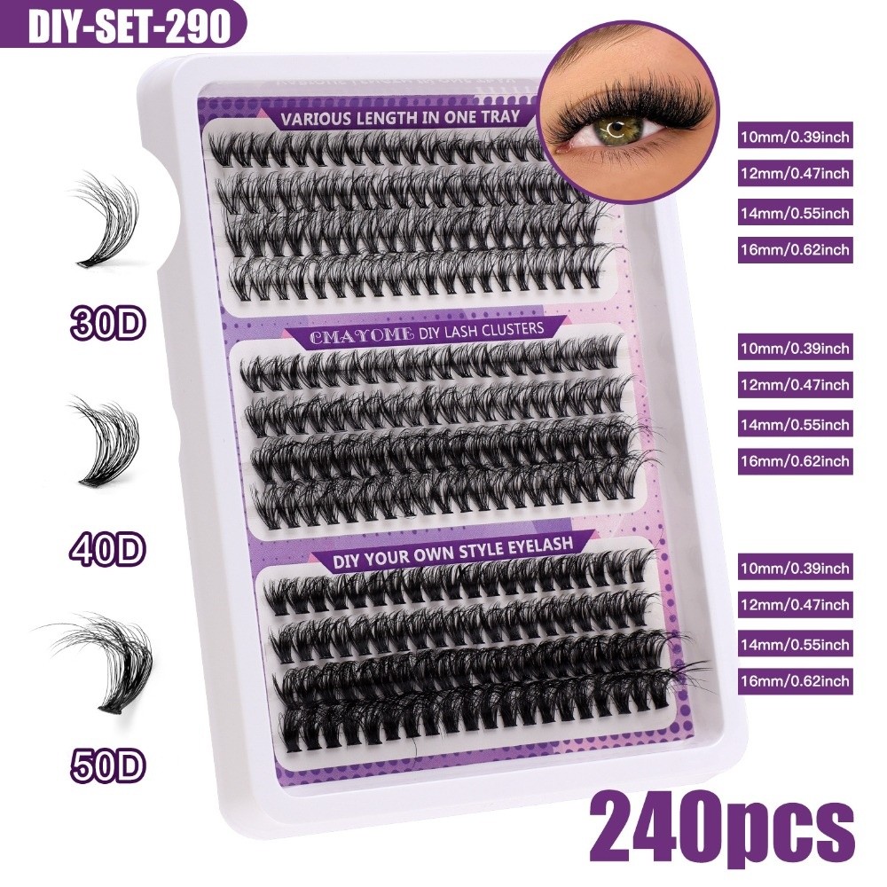Naturalne rzęsy na sztyfcie, s – Eyelash Extension Wispy recenzja i cena